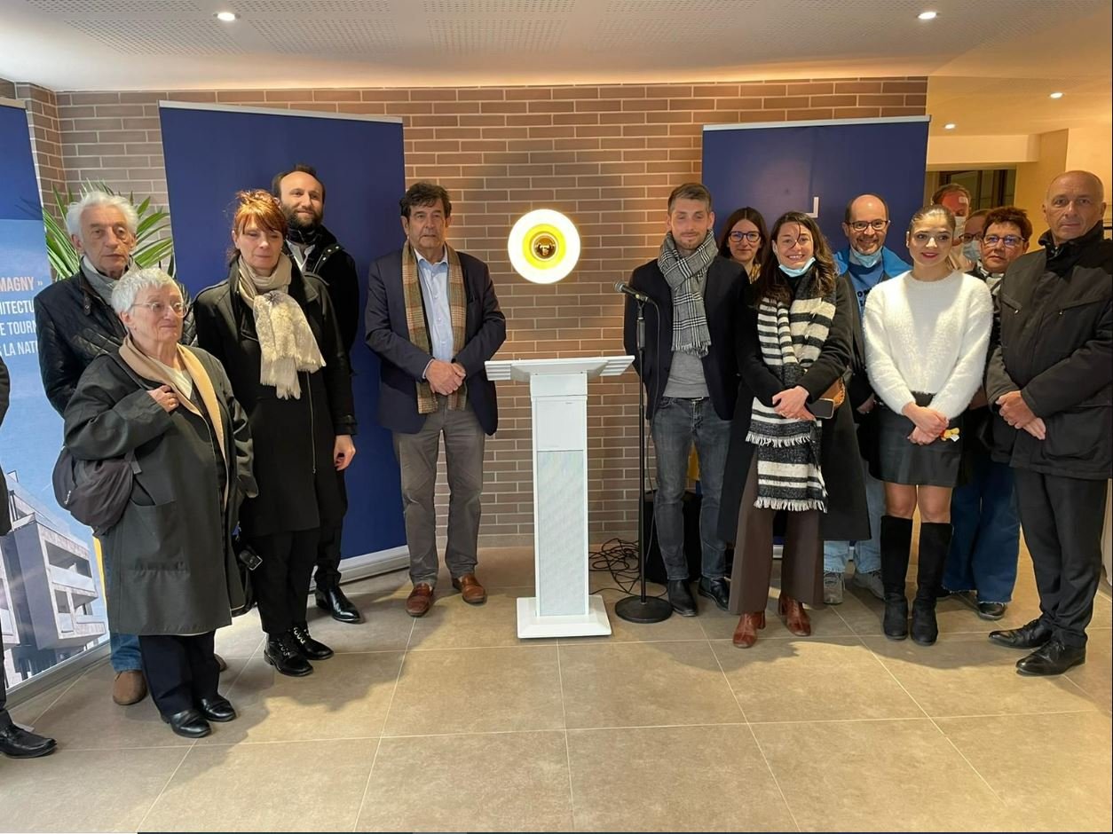 Inauguration de la résidence « Les Terrasses de Montmagny ». 🏡