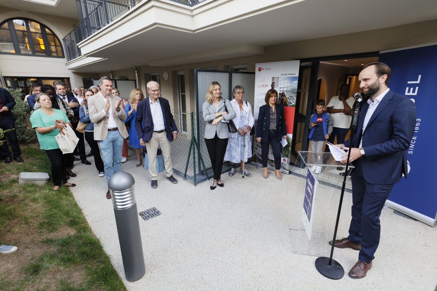 Mercredi 14 septembre, nous sommes fiers d’avoir inauguré « L’Aquila », notre programme résidentiel situé à La Garenne-Colombes 🏡